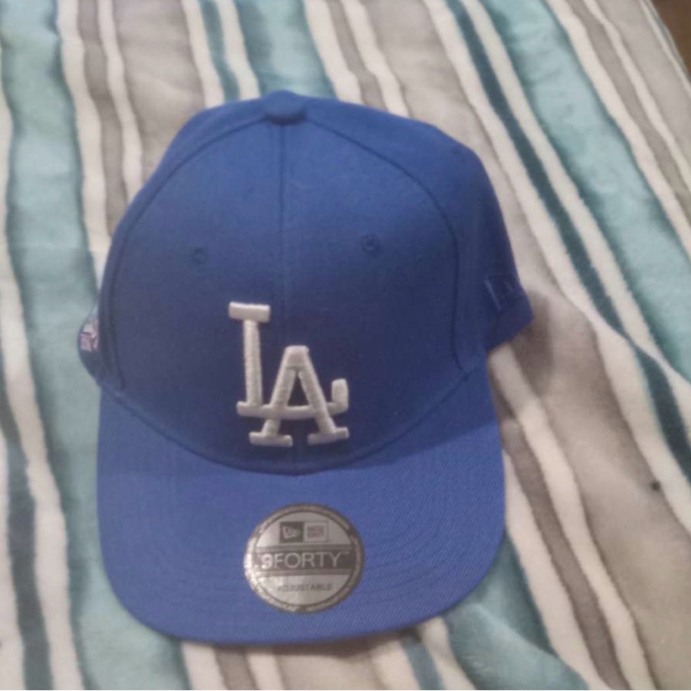 Blue Los Angeles Dodgers hat